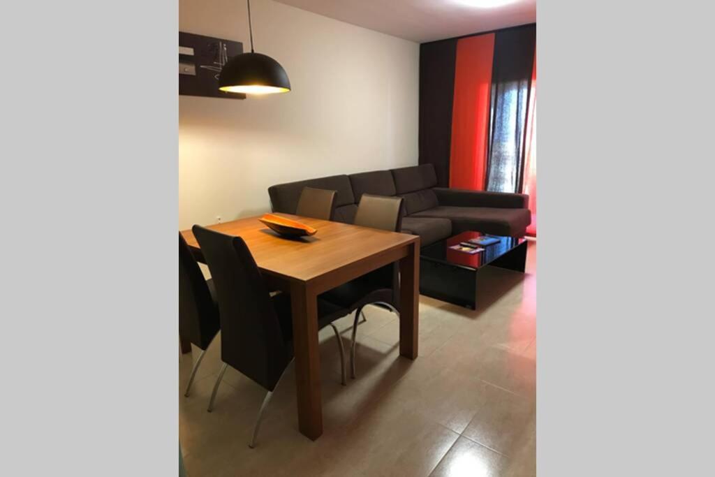 Precioso Atico En Complejo Residencial Con Piscina Apartment Sant Carles De La Rapita Bagian luar foto