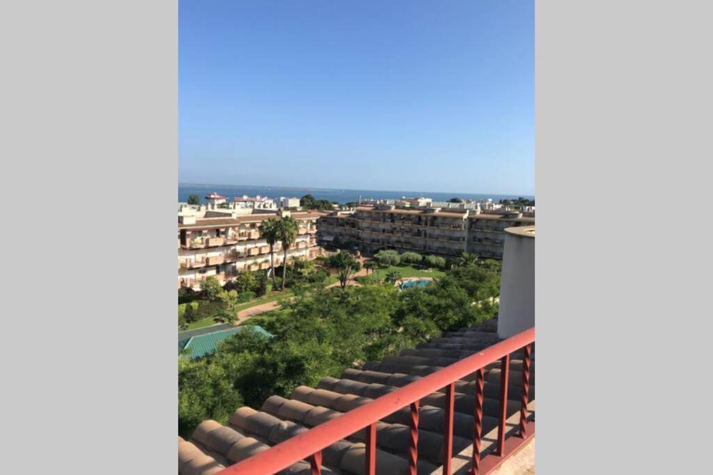 Precioso Atico En Complejo Residencial Con Piscina Apartment Sant Carles De La Rapita Bagian luar foto