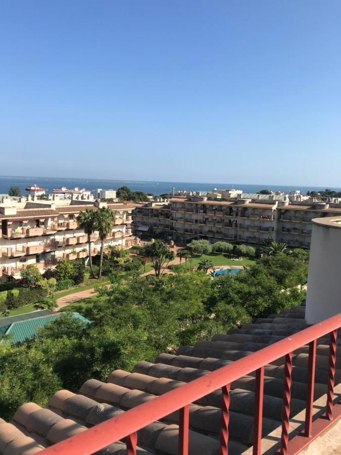 Precioso Atico En Complejo Residencial Con Piscina Apartment Sant Carles De La Rapita Bagian luar foto