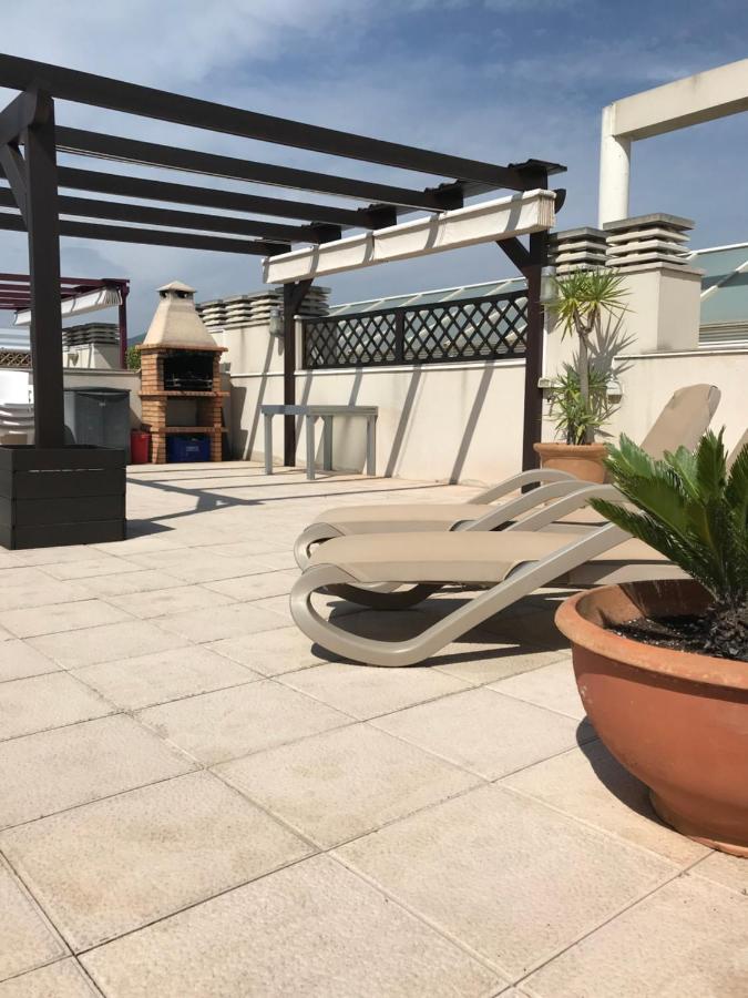 Precioso Atico En Complejo Residencial Con Piscina Apartment Sant Carles De La Rapita Bagian luar foto