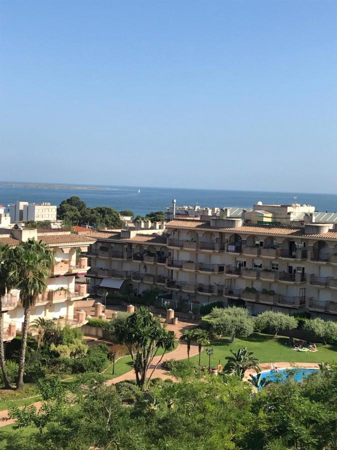 Precioso Atico En Complejo Residencial Con Piscina Apartment Sant Carles De La Rapita Bagian luar foto