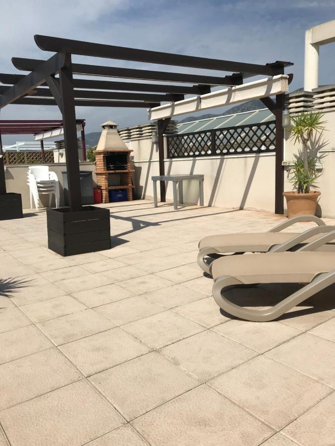 Precioso Atico En Complejo Residencial Con Piscina Apartment Sant Carles De La Rapita Bagian luar foto