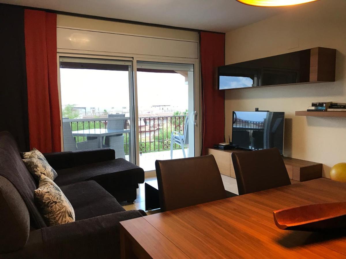 Precioso Atico En Complejo Residencial Con Piscina Apartment Sant Carles De La Rapita Bagian luar foto